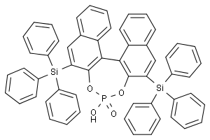 (R)-(-)-3,3′-双(三苯甲硅烷基)-1,1′-联萘-2,2′-二酚膦酸氢酯