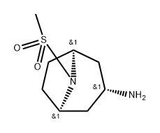 (1R,3S,5S)-rel-8-methanesulfonyl-8-azabicyclo[3.2.1]octan-3-amine