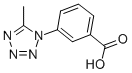 Benzoic acid, 3-(5-methyl-1H-tetrazol-1-yl)- (9CI)