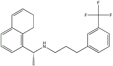 (R)-1-(phthalen-1-yl)-N-(3-(trifluoromethyl)benzyl)ethan-1-aminehydrochloride