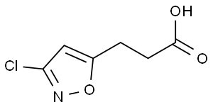 3-Chloro-5-isoxazolepropanoic acid
