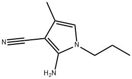 4-甲基-1-丙基-2-氨基-1H-吡咯-3-腈 (优克那非中间体)