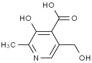 2-Methyl-3-hydroxy-5-(hydroxymethyl)pyridine-4-carboxylic acid