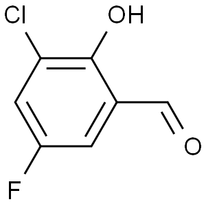 Benzaldehyde, 3-chloro-5-fluoro-2-hydroxy-