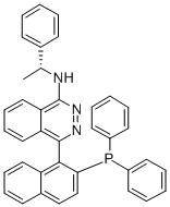 (S)-(-)-4 - [2 - (二苯基膦)- 1 -萘]- N-[(R)- 1-苯乙基] -1 - 二氮杂萘胺