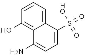 4-amino-5-hydroxy-1-naphthalenesulfonicaci