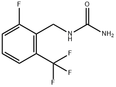 {[2-fluoro-6-(trifluoromethyl)phenyl]methyl}urea
