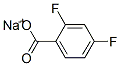 Benzoic acid, 2,4-difluoro-, sodium salt