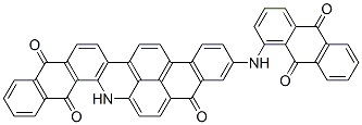 11-(anthraquinon-1-ylamino)naphtho[2,3-H]phenanthr0[2,1,10-mna]acridine-5,9,18(6H)-trione