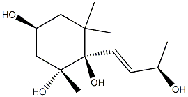 1,2,4-Cyclohexanetriol, 1-[(1E,3R)-3-hydroxy-1-buten-1-yl]-2,6,6-trimethyl-, (1R,2R,4S)-