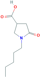 5-OXO-1-PENTYL-PYRROLIDINE-3-CARBOXYLIC ACID