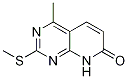 4-甲基-2-(甲基硫烷基)-7H-,-8H-吡啶并[2,3-d]嘧啶-7-酮