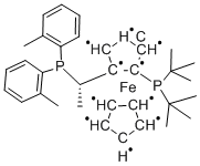 (S)-1-[(RP)-2-(二叔丁基膦基)二茂铁基]乙基双(2-甲基苯基)膦
