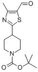 4-(5-醛基-4-甲基-1,3-噻唑-2-基)哌啶-1-甲酸叔丁基酯