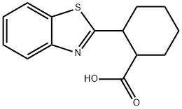 Cyclohexanecarboxylic acid, 2-(2-benzothiazolyl)-