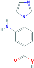 Benzoic acid, 3-amino-4-(1H-imidazol-1-yl)-