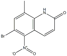 6-溴-8-甲基-5-硝基喹啉-2-醇