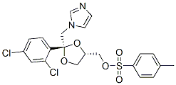 1,3-Dioxolane-4-methanol, 2-(2,4-dichlorophenyl)-2-(1H-imidazol-1-ylmethyl)-, 4-(4-methylbenzenesulfonate)