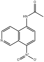 N-(8-nitroisoquinolin-5-yl)acetamide