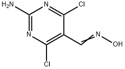 5-Pyrimidinecarboxaldehyde, 2-amino-4,6-dichloro-, oxime
