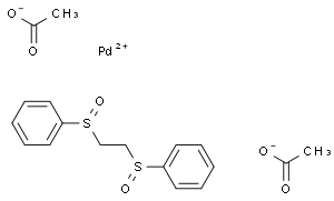 1,2-双(苯亚砜基)乙烷-醋酸钯(II)
