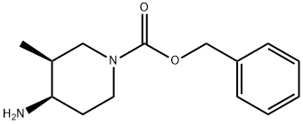 (3S,4R)-4-氨基-3-甲基-哌啶-1-羧酸苄酯