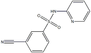 3-cyano-N-pyridin-2-ylbenzenesulfonamide