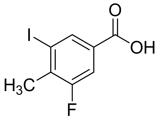 3-Fluoro-5-Iodo-4-Methylbenzoic Acid