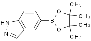 5-(4,4,5,5-四甲基-1,3,2-二氧杂硼烷-2-基)-1H-吲唑