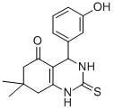 2,3,4,6,7,8-Hexahydro-4-(3-hydroxyphenyl)-7,7-dimethyl-2-thioxo-5(1H)-quinazolinone