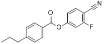 (4-氰基-3-氟苯基)4-丙基苯甲酸酯