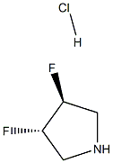 盐酸反-3,4-二氟吡咯烷