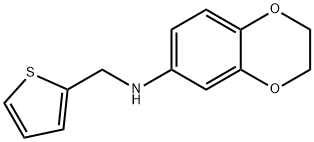 N-(噻吩-2-基甲基)-2,3-二氢-1,4-苯并二氧杂环己烷-6-胺