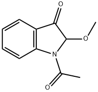 3H-Indol-3-one, 1-acetyl-1,2-dihydro-2-methoxy-