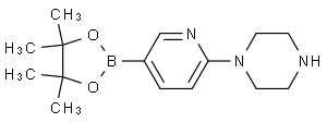 1-[5-(4,4,5,5-四甲基-1,3,2-二恶硼烷-2-基)吡啶-2-基]哌嗪