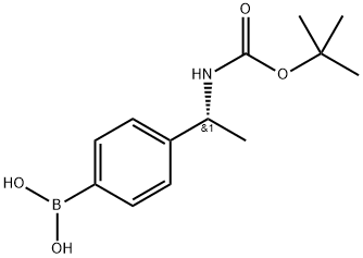 (1R)-4-(1-BOC-Aminoethyl)phenylboronic acid