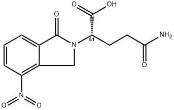 2-(4-Nitro-1-oxoisoindolin-2-yl)-4-carbamoylbutanoic acid