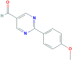 2-(4-甲氧基-苯基)-嘧啶-5-甲醛