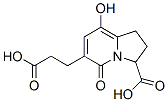 (-)-3-Carboxy-1,2,3,5-tetrahydro-8-hydroxy-5-oxo-6-indolizinepropanoic acid