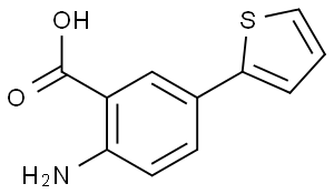 2-氨基-5-(噻吩-2-基)苯甲酸