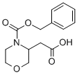 3-CARBOXYMETHYL-MORPHOLINE-4-CARBOXYLIC ACID BENZYL ESTER