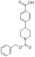 4-(1-((苄氧基)羰基)哌啶-4-基)苯甲酸