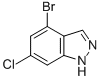 1H-Indazole, 4-bromo-6-chloro-
