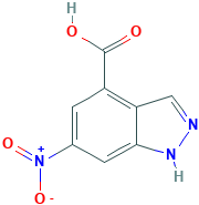 6-硝基-吲唑-4-羧酸