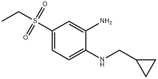1,2-Benzenediamine, N1-(cyclopropylmethyl)-4-(ethylsulfonyl)-