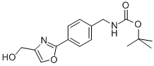 (4-(4-(羟甲基)噁唑-2-基)苄基)氨基甲酸叔丁酯