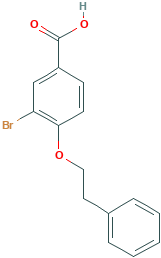 3-BroMo-4-phenethoxybenzoic acid