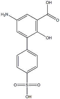 5-Amino-3-(4-sulfonylphenyl)salicyclic Acid