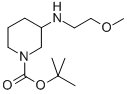 3-(2-METHOXYETHYLAMINO)PIPERIDINE-1-CARBOXYLIC ACID TERT-BUTYL ESTER