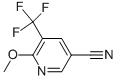 6-METHOXY-5-(TRIFLUOROMETHYL)-3-PYRIDINECARBONITRILE